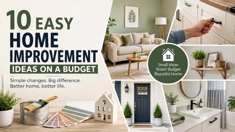 10 Easy Home Improvement Ideas